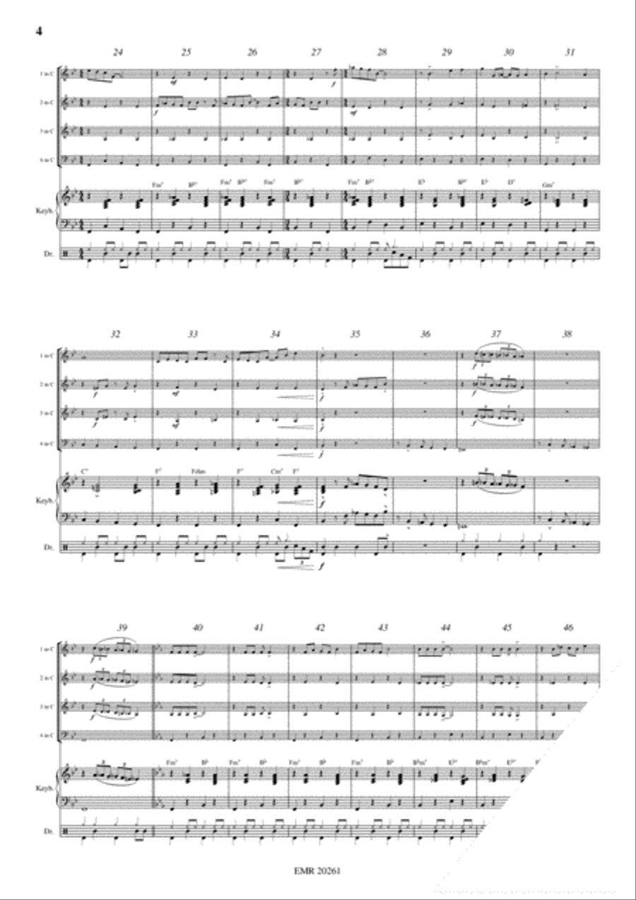 Fascinating Rhythm Brass Ensemble scores gallery preview page 4