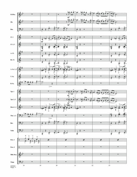 Happy (from Despicable Me 2) (arr. Michael Brown) - Conductor Score (Full Score)