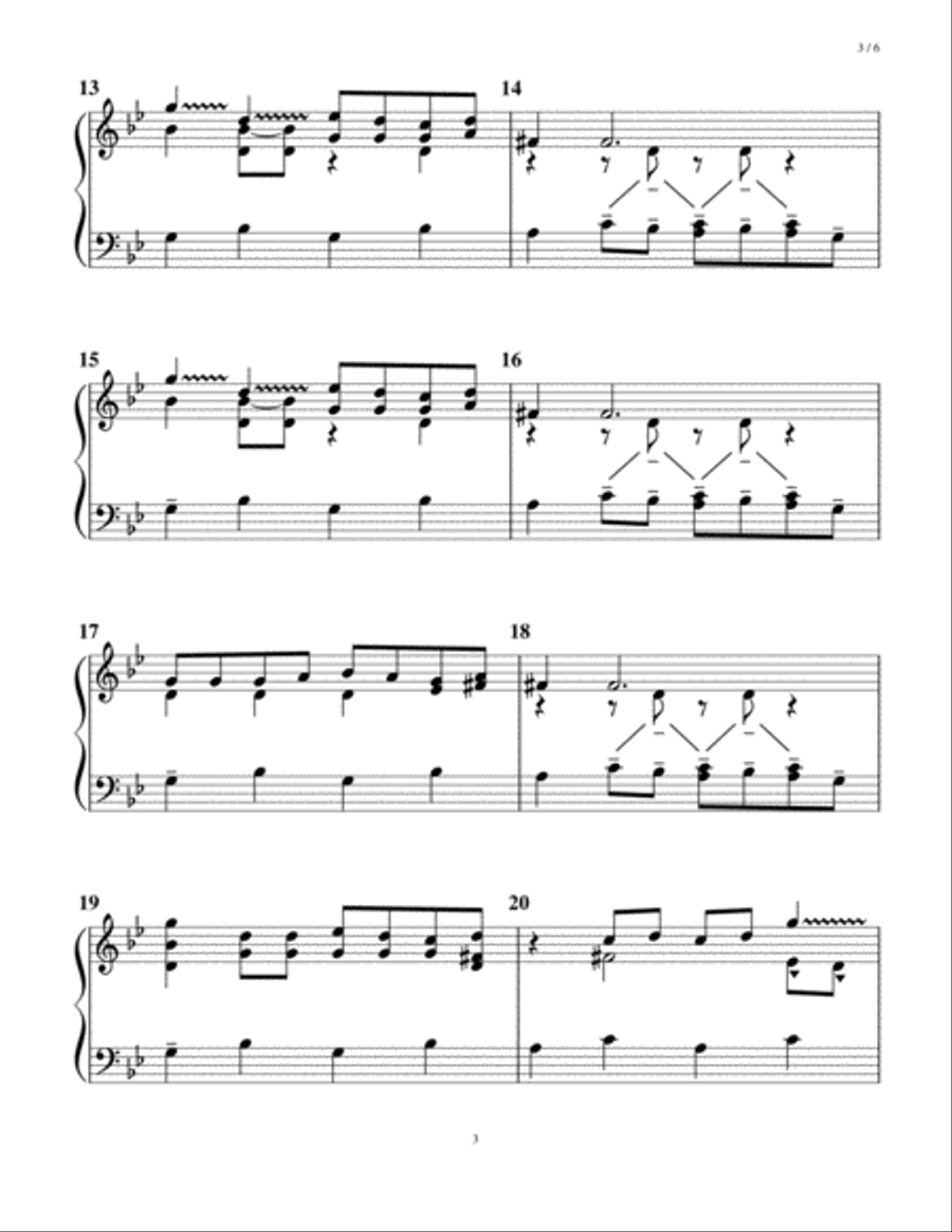 Havana Handbell Choir scores gallery preview page 3