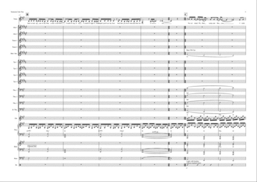 Someone Like You Saxophone scores gallery preview page 3