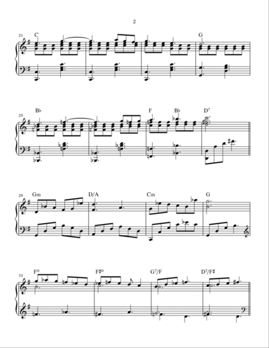 Lara's Theme From Doctor Zhivago Piano Solo scores gallery preview page 2
