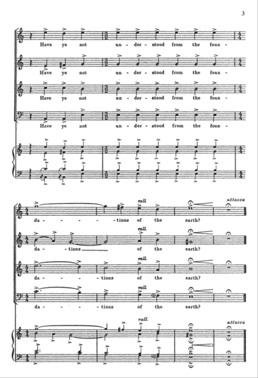 Have Ye Not Known? & Ye Shall Have a Song SSAATTBB scores gallery preview page 3