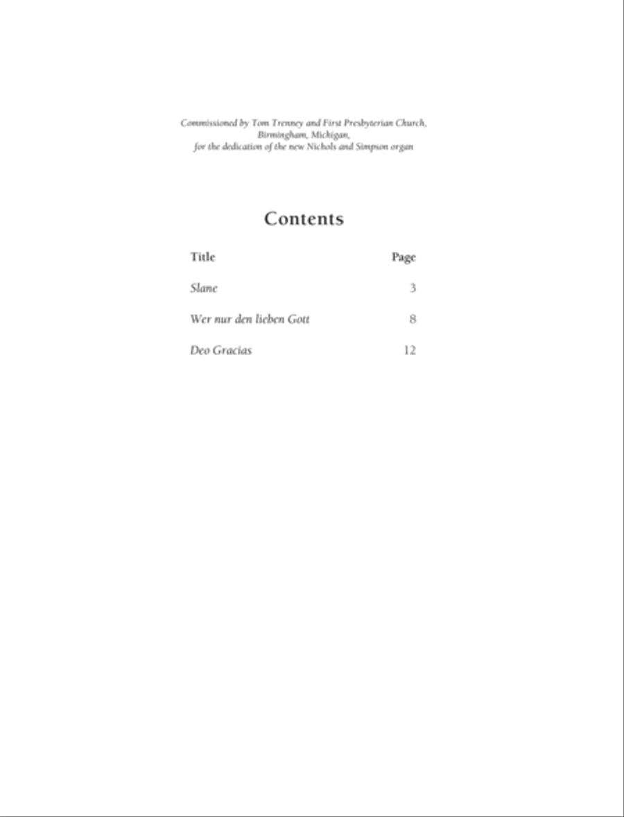 O Love, How Deep: Three Hymn Settings for Organ Organ Solo scores gallery preview page 2