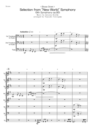 < Brass Octet > Selection from "New World" Symphony (9th Symphony op.95)