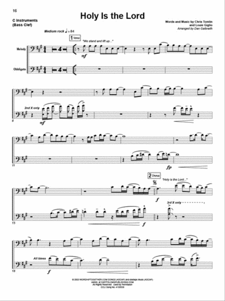 Contemporary Worship Classics Voice scores gallery preview page 4
