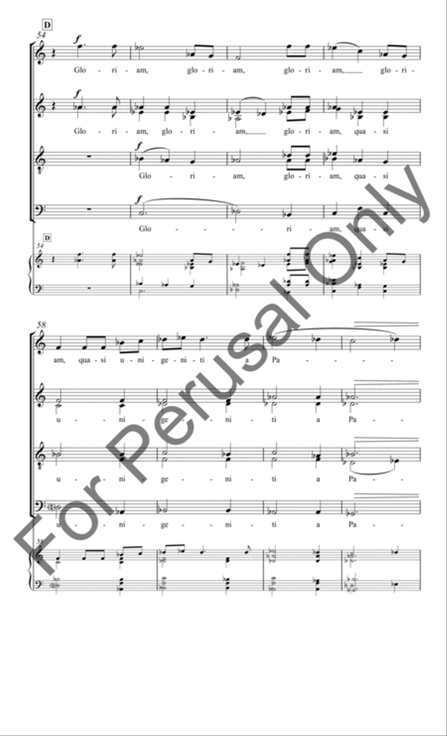 Verbum Caro Factum Est Divisi scores gallery preview page 8