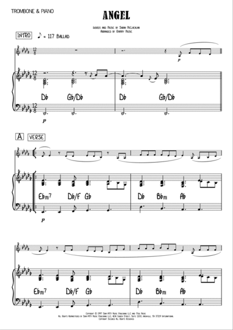 Angel Piano scores gallery preview page 3