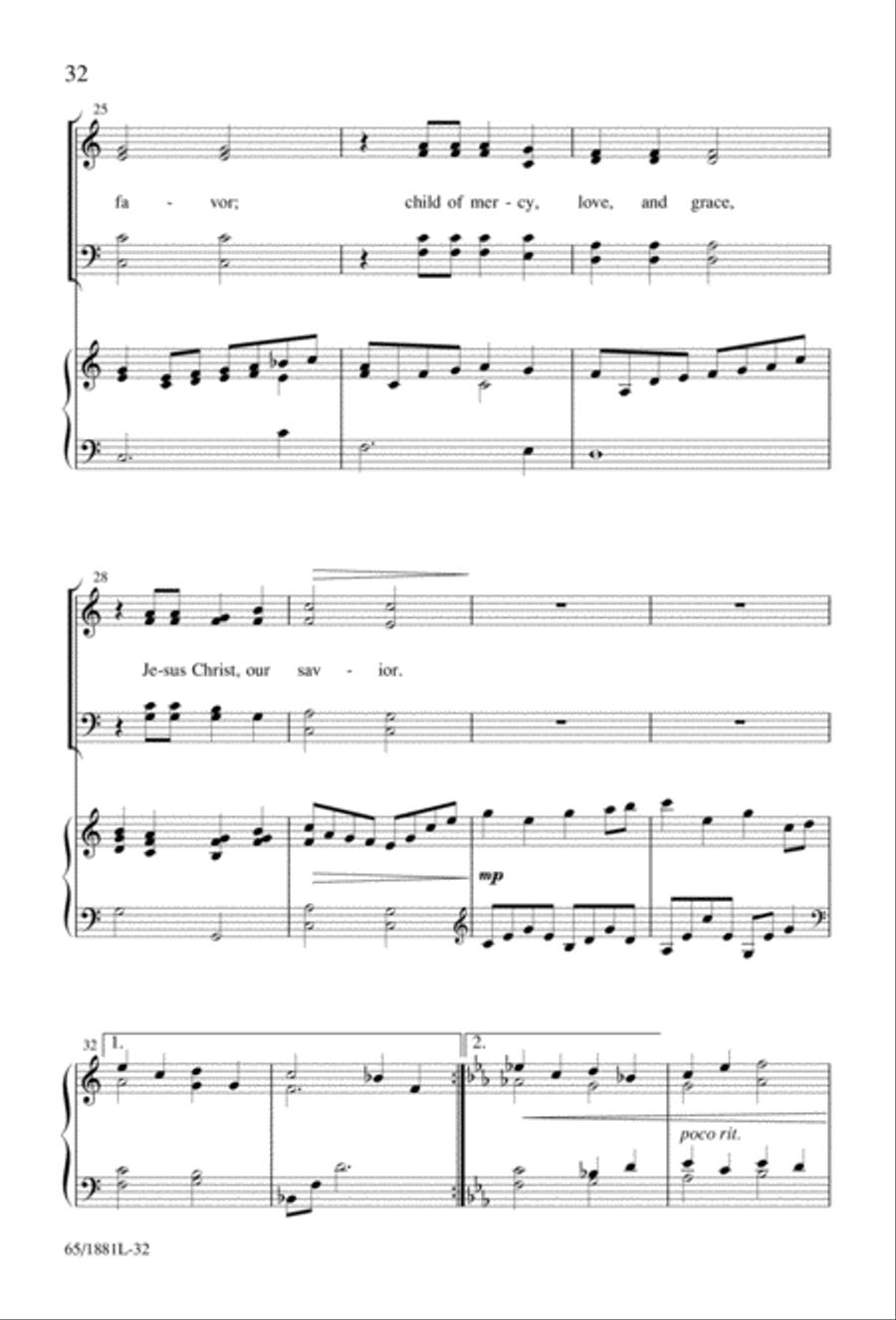 A Very Special Night A Very Special Night Unison Choir scores gallery preview page 34