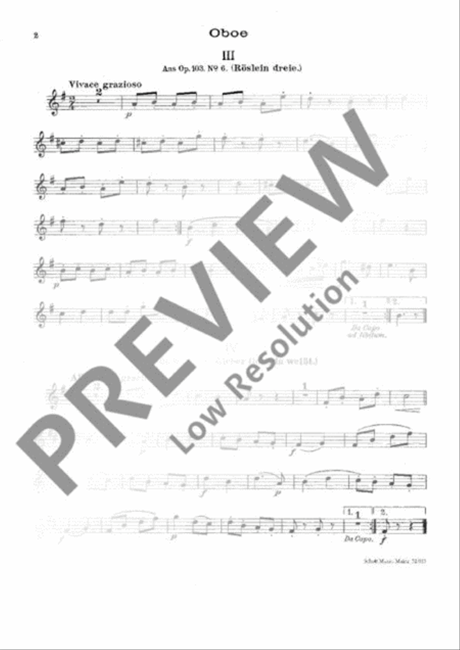 Zigeunerlieder Orchestra scores gallery preview page 20