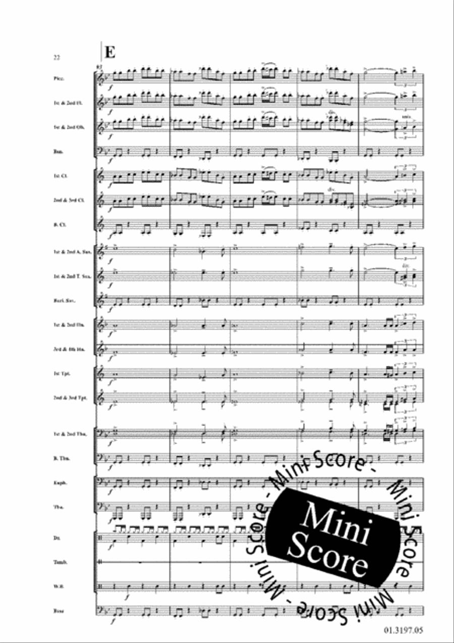 Joy Ride Concert Band scores gallery preview page 26