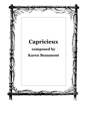 Book cover for Capricieux