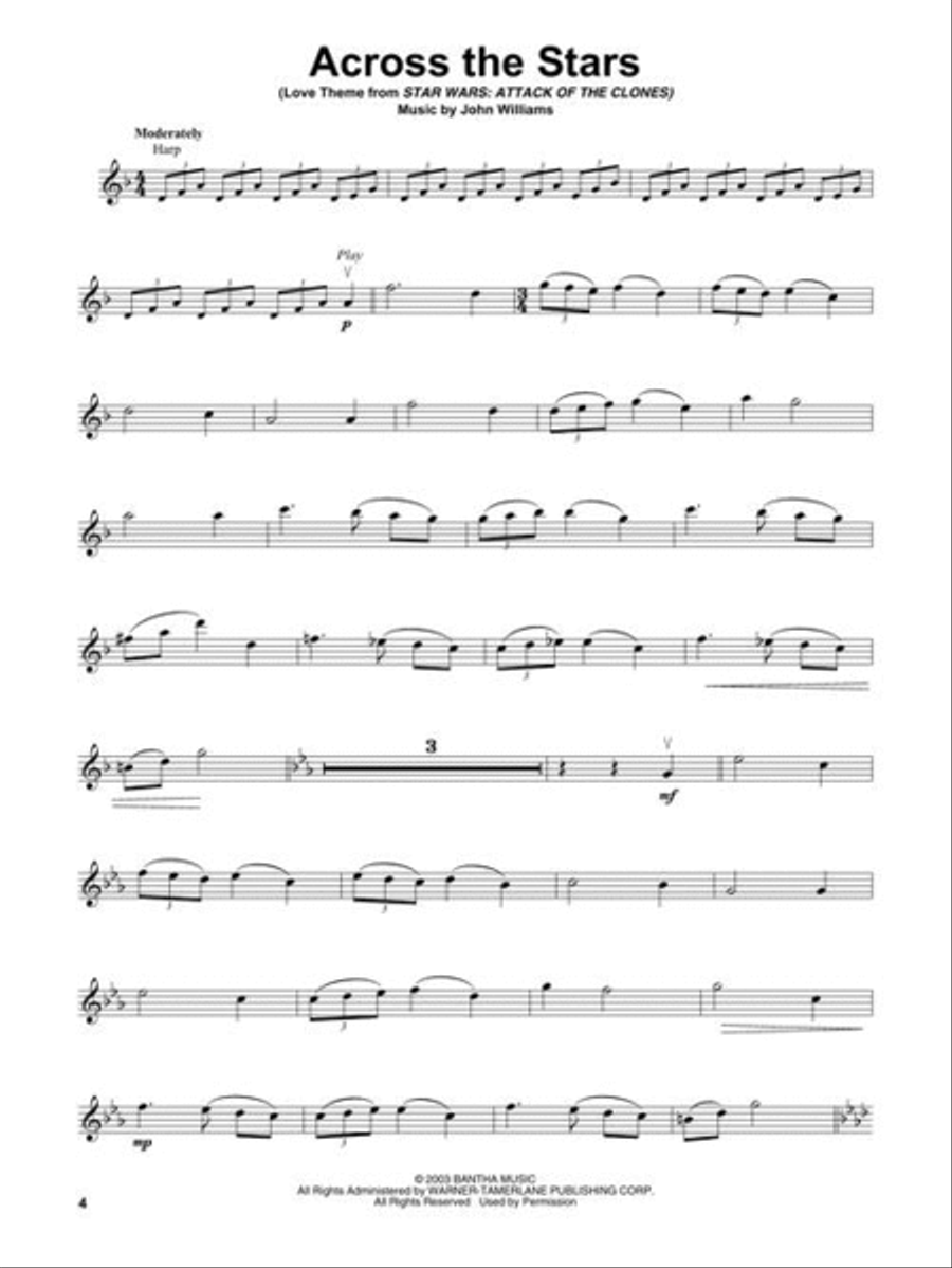 Star Wars Violin Solo scores gallery preview page 4