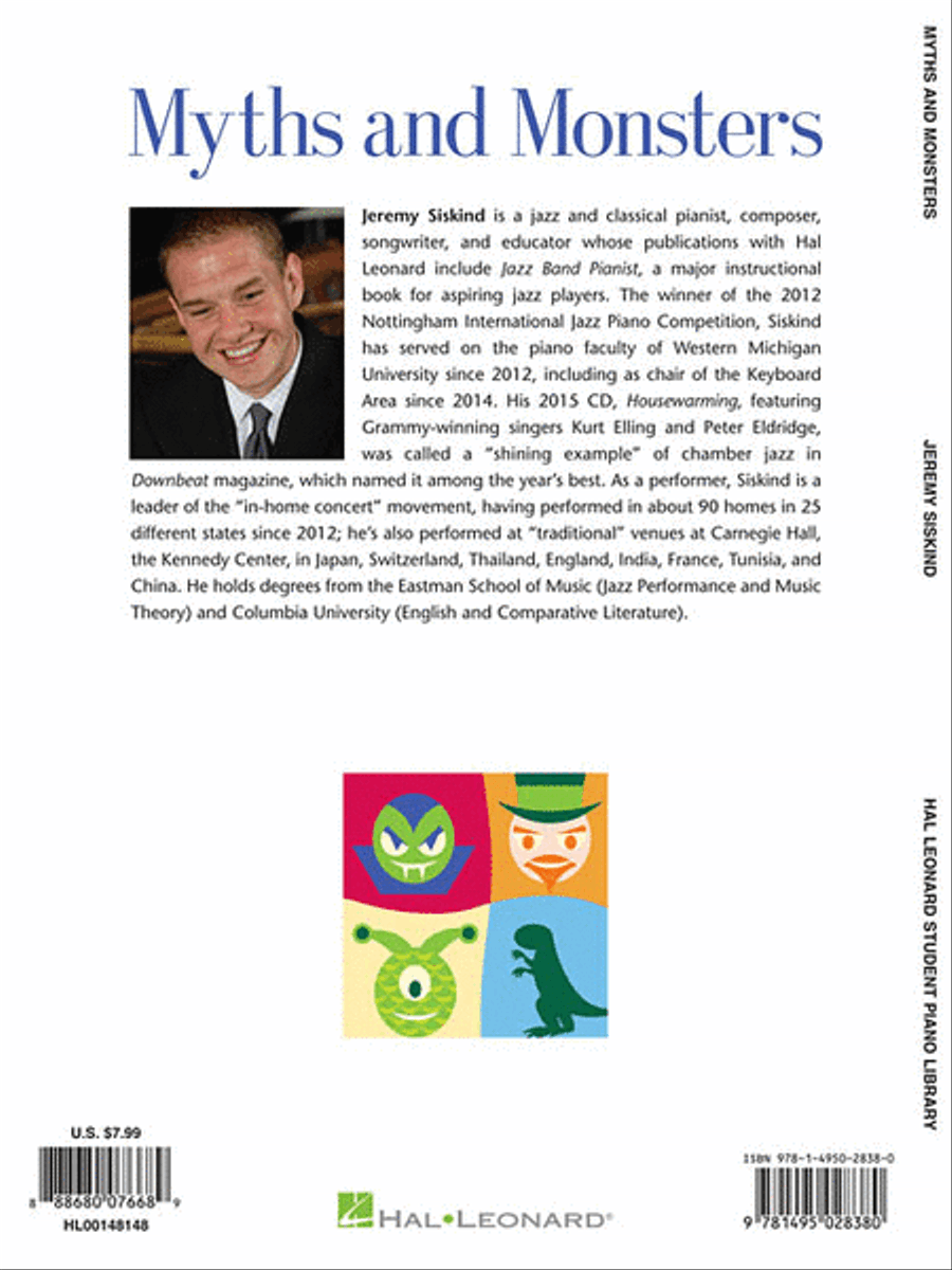 Myths and Monsters Piano Method scores gallery preview page 2