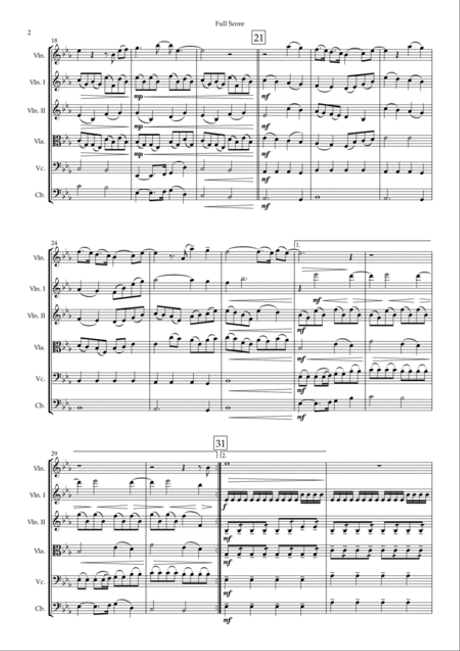 Fix You Cello scores gallery preview page 2