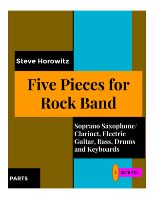Five Little Pieces for Rock Band-PARTS