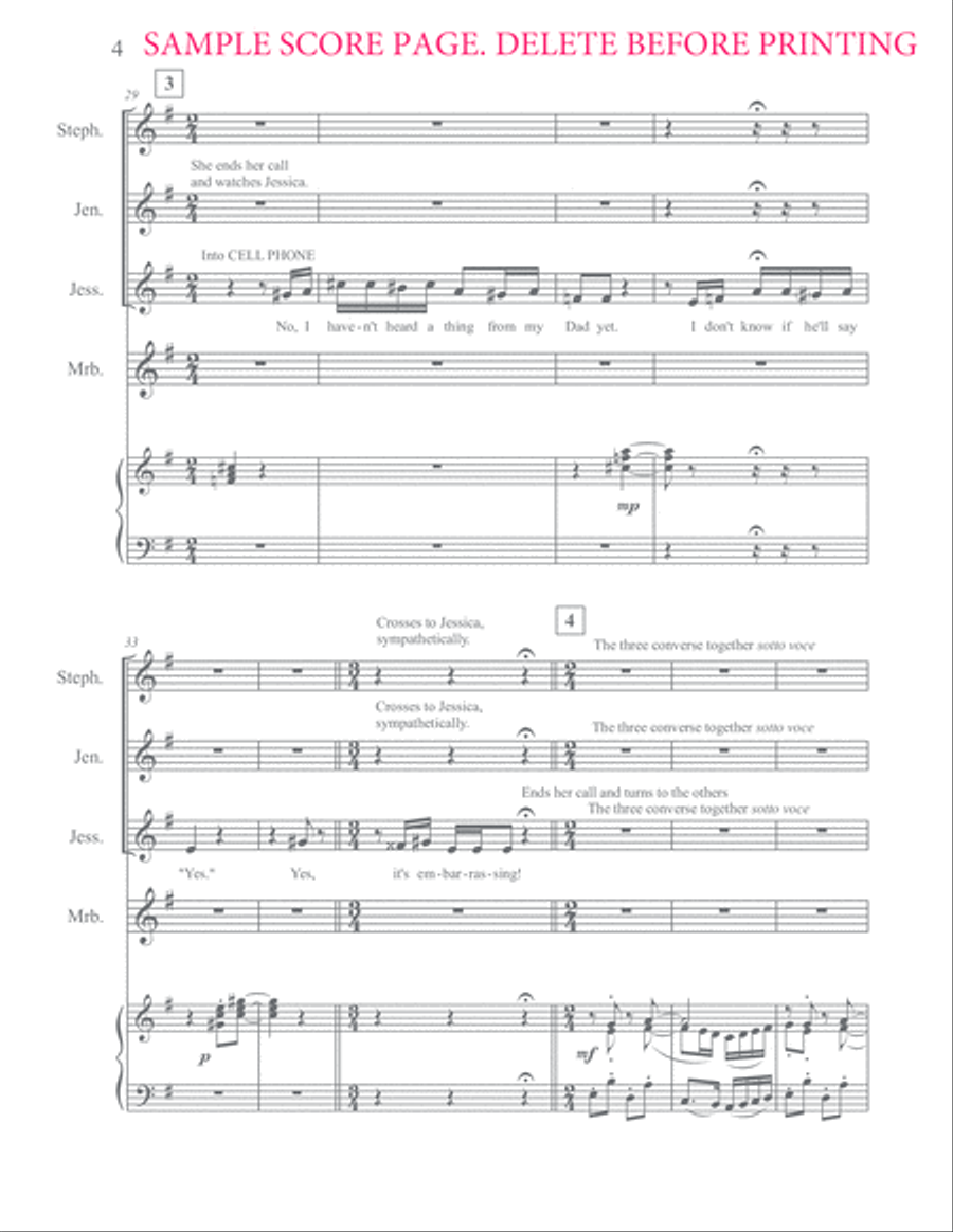 The Worst One Ever Large Ensemble scores gallery preview page 5