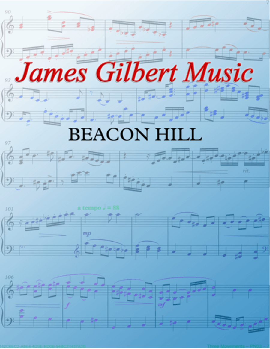 BEACON HILL (Are Ye Able) Small Ensemble scores gallery preview page 1