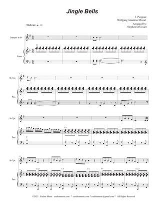 Jingle Bells (Bb-Trumpet solo and Piano)