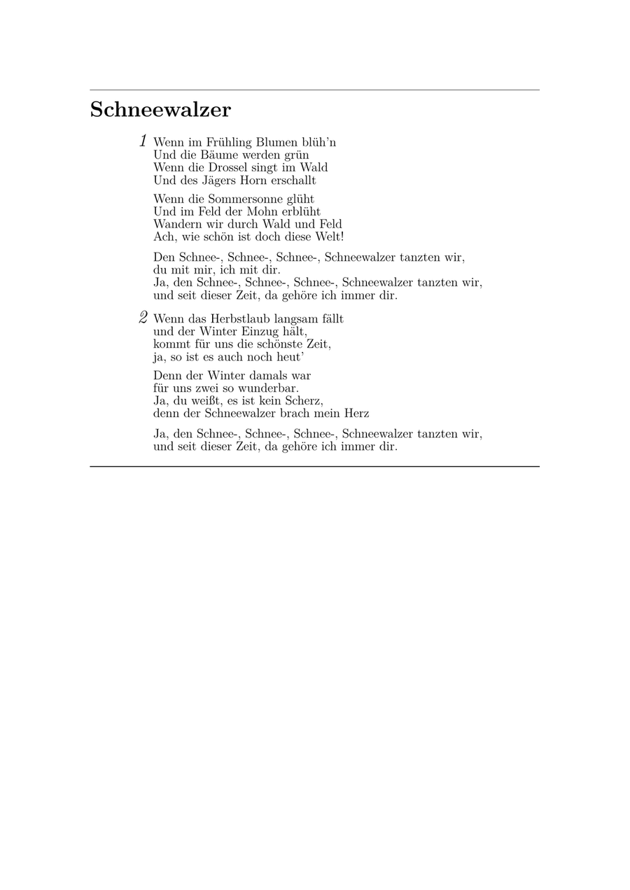 Schneewalzer Piano Solo scores gallery preview page 4