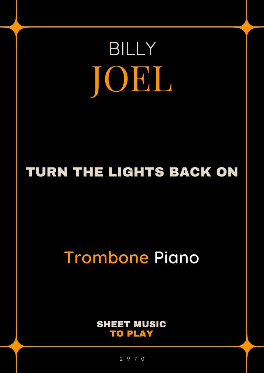Turn The Lights Back On Turn The Lights Back On Piano scores gallery preview page 1
