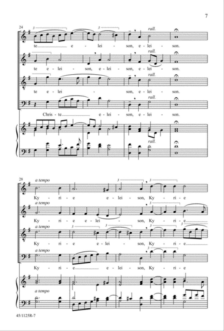 Missa super Dixit Maria Missa super Dixit Maria 4-Part scores gallery preview page 9