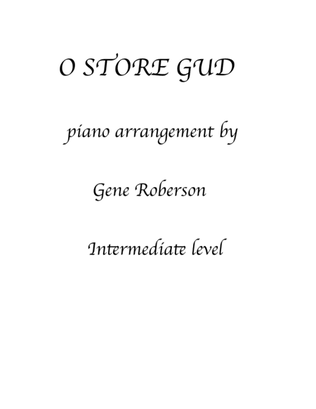 Book cover for O STORE GUD Hymn