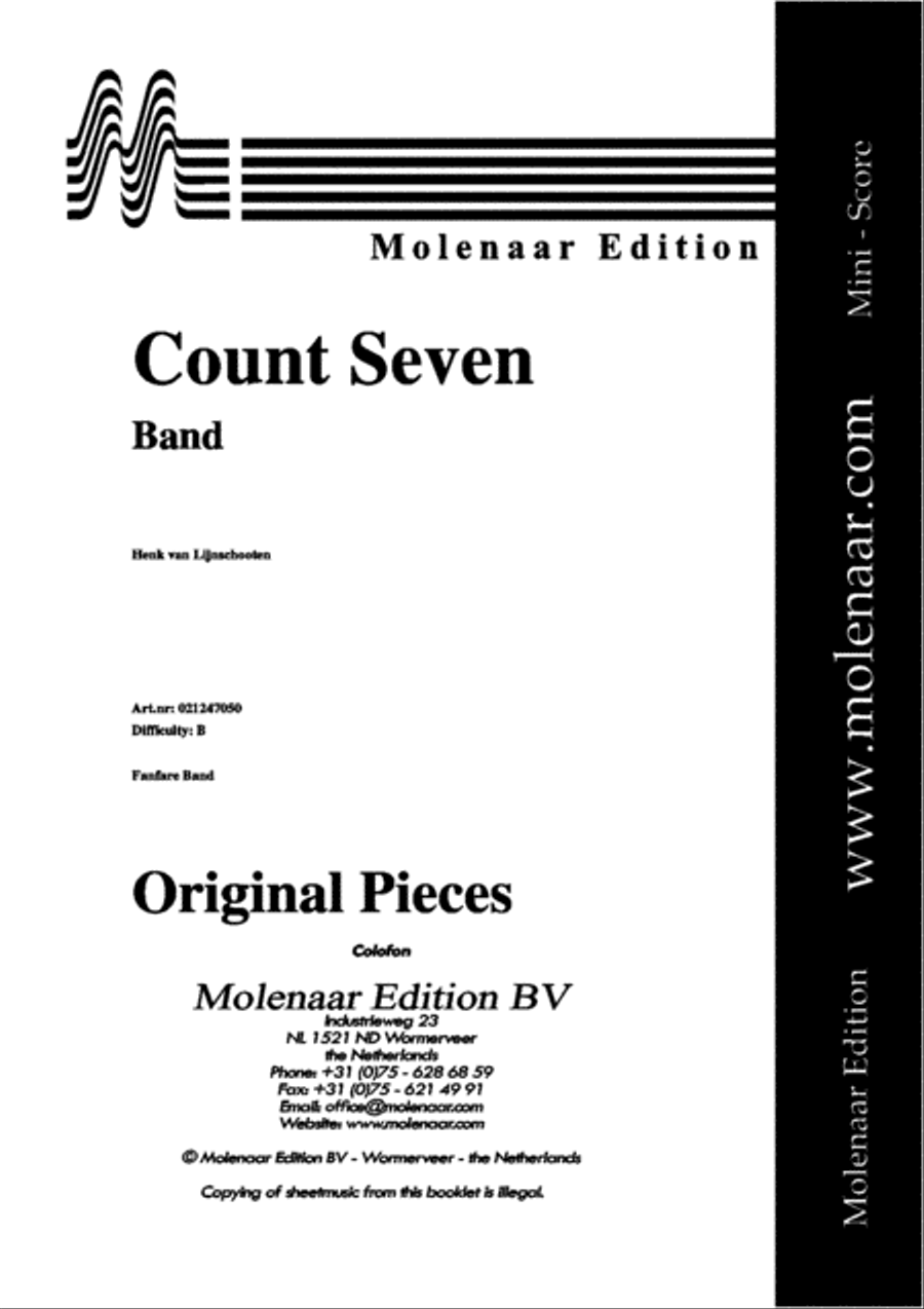 Count Seven Concert Band scores gallery preview page 2