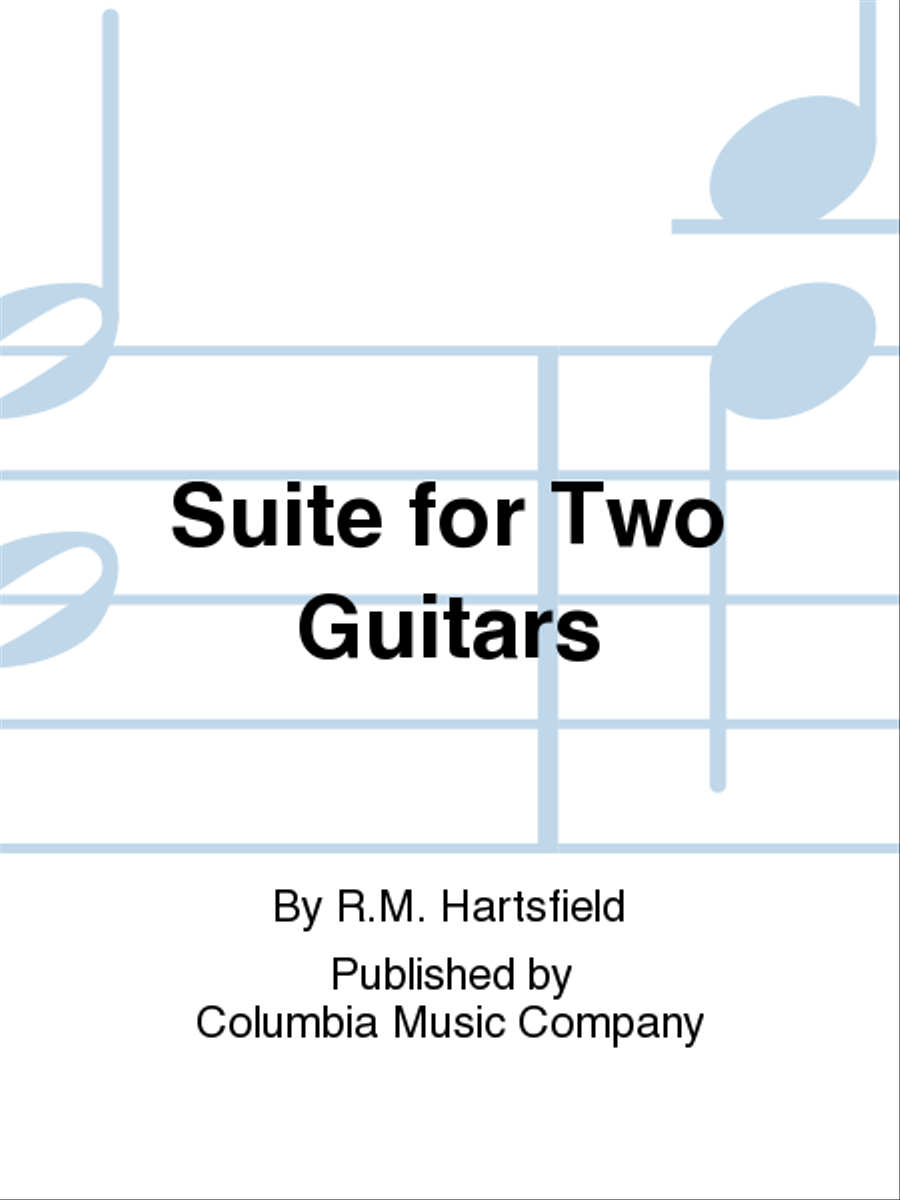 Suite for Two Guitars Chamber Music scores gallery preview page 1