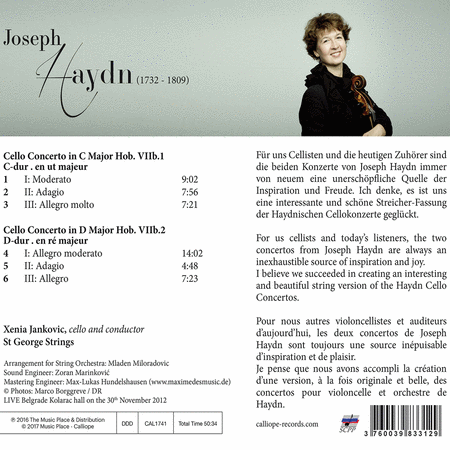 Joseph Haydn: Cello Concertos No. 1 & 2