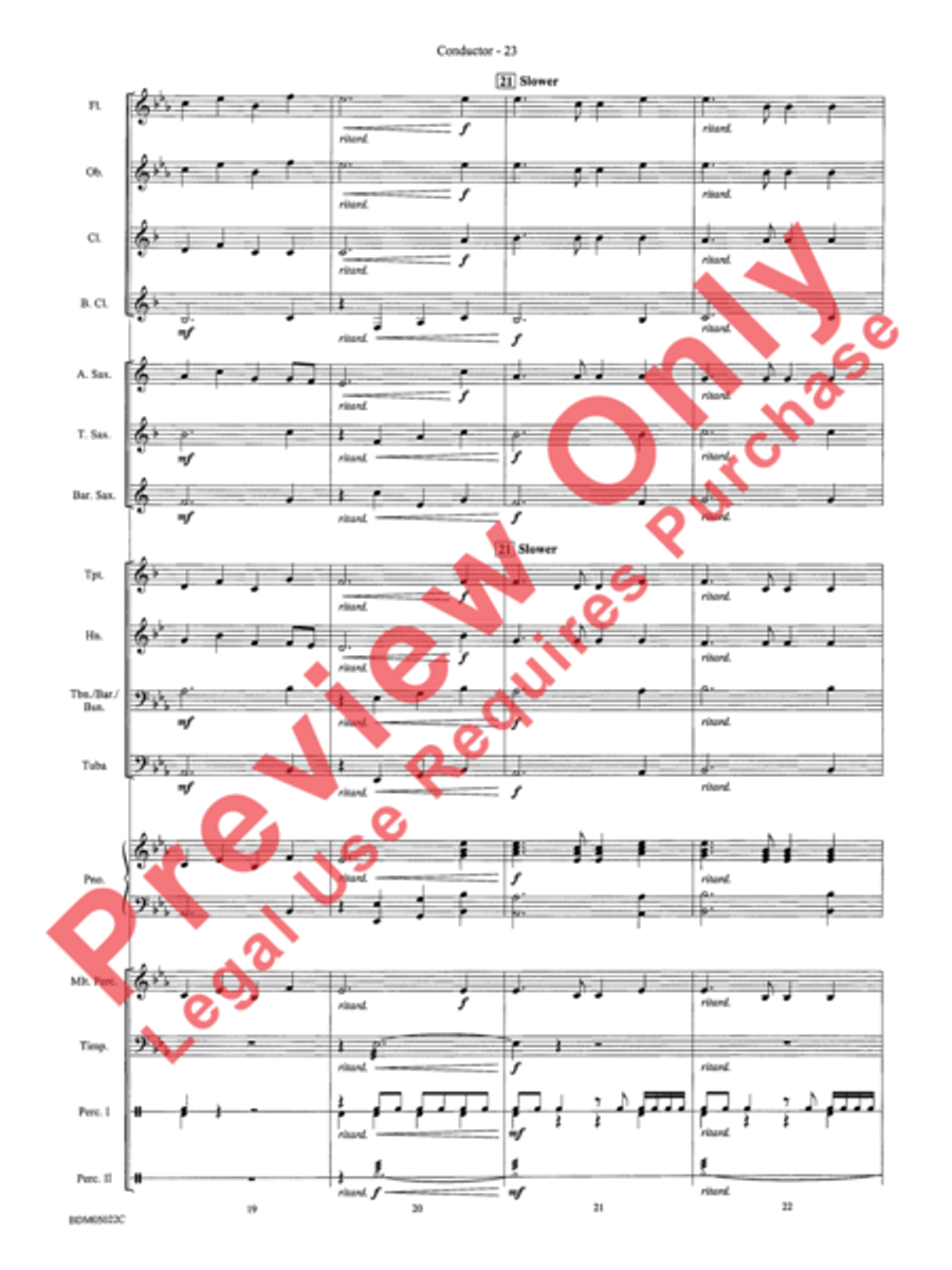 Belwin Beginning Band Kit #1 Concert Band scores gallery preview page 26