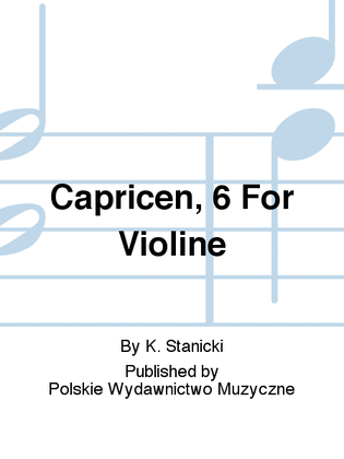6 Caprices for Viola and Orchestra