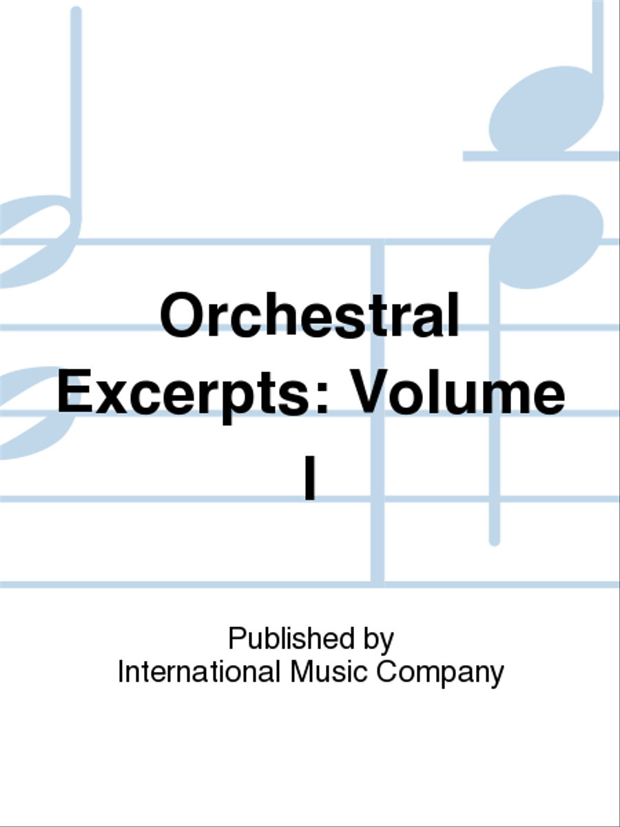 Orchestral Excerpts Orchestral Excerpts Tuba scores gallery preview page 1