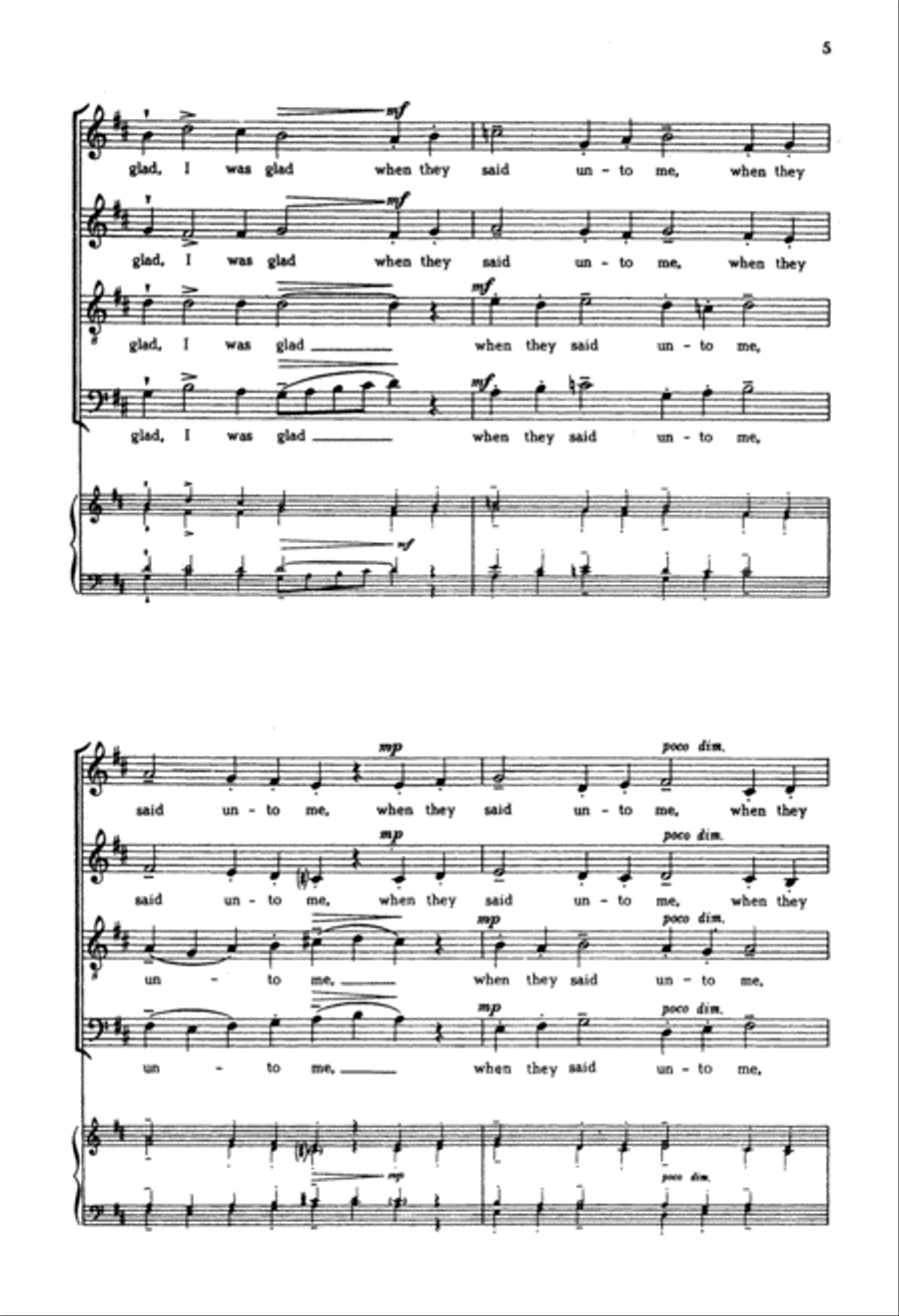 The Gate of Heaven 4-Part scores gallery preview page 5