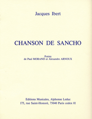 Chansons De Sancho