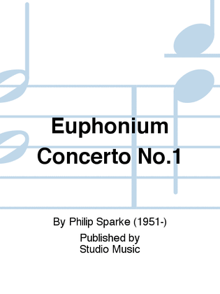 Book cover for Euphonium Concerto No.1