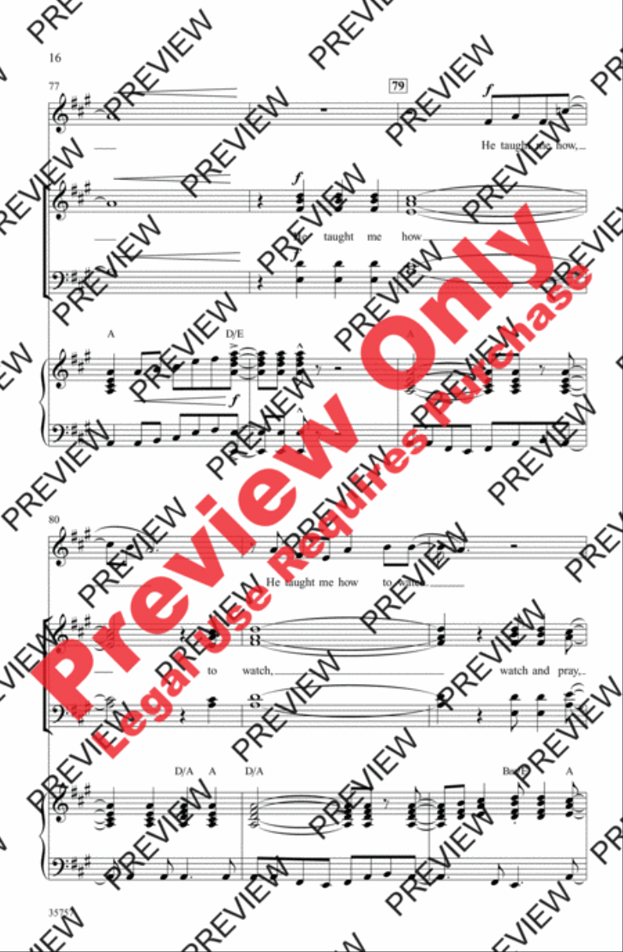 Oh Happy Day Oh Happy Day 4-Part scores gallery preview page 16