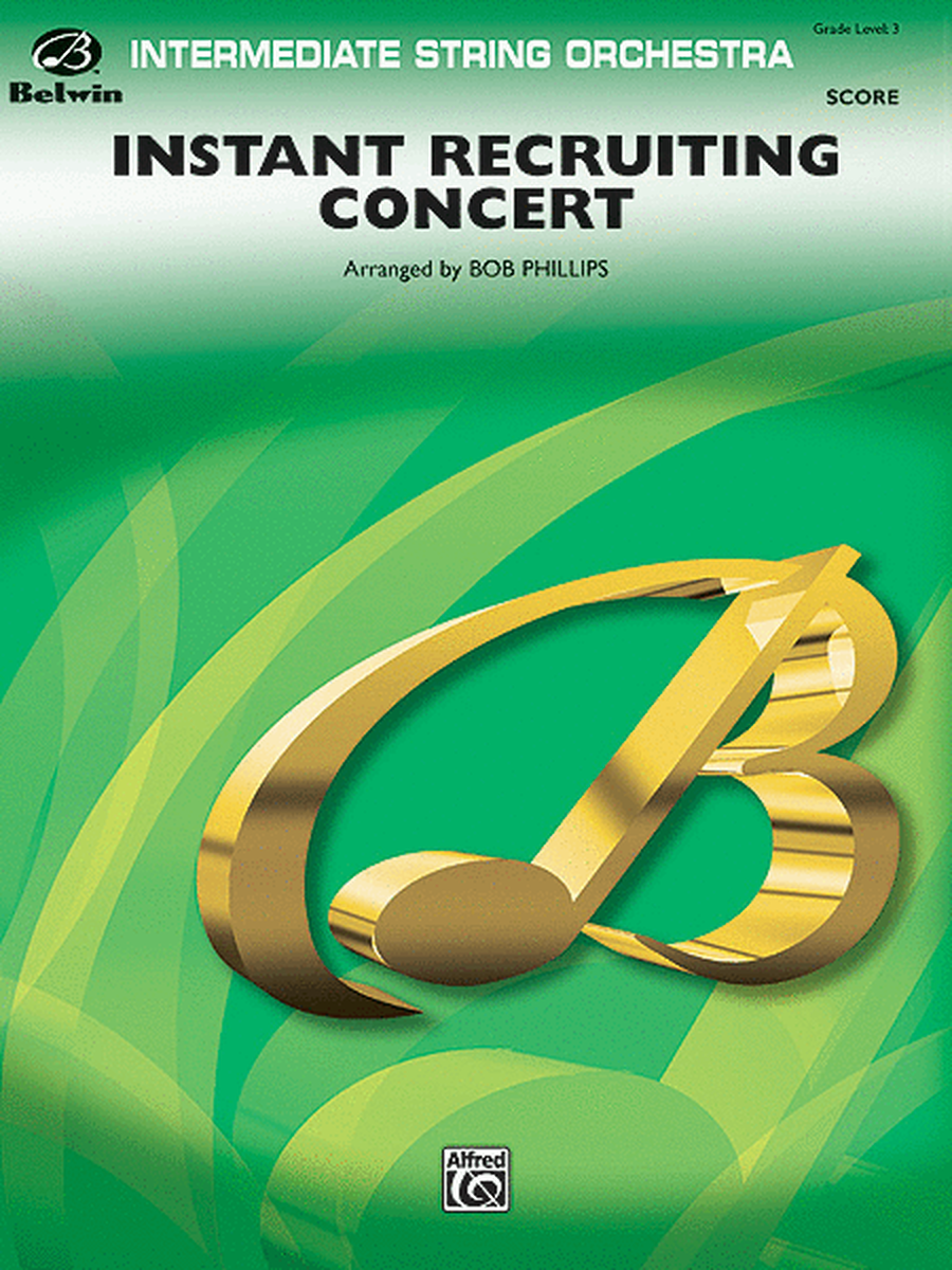 Instant Recruiting Concert (score only) image number null