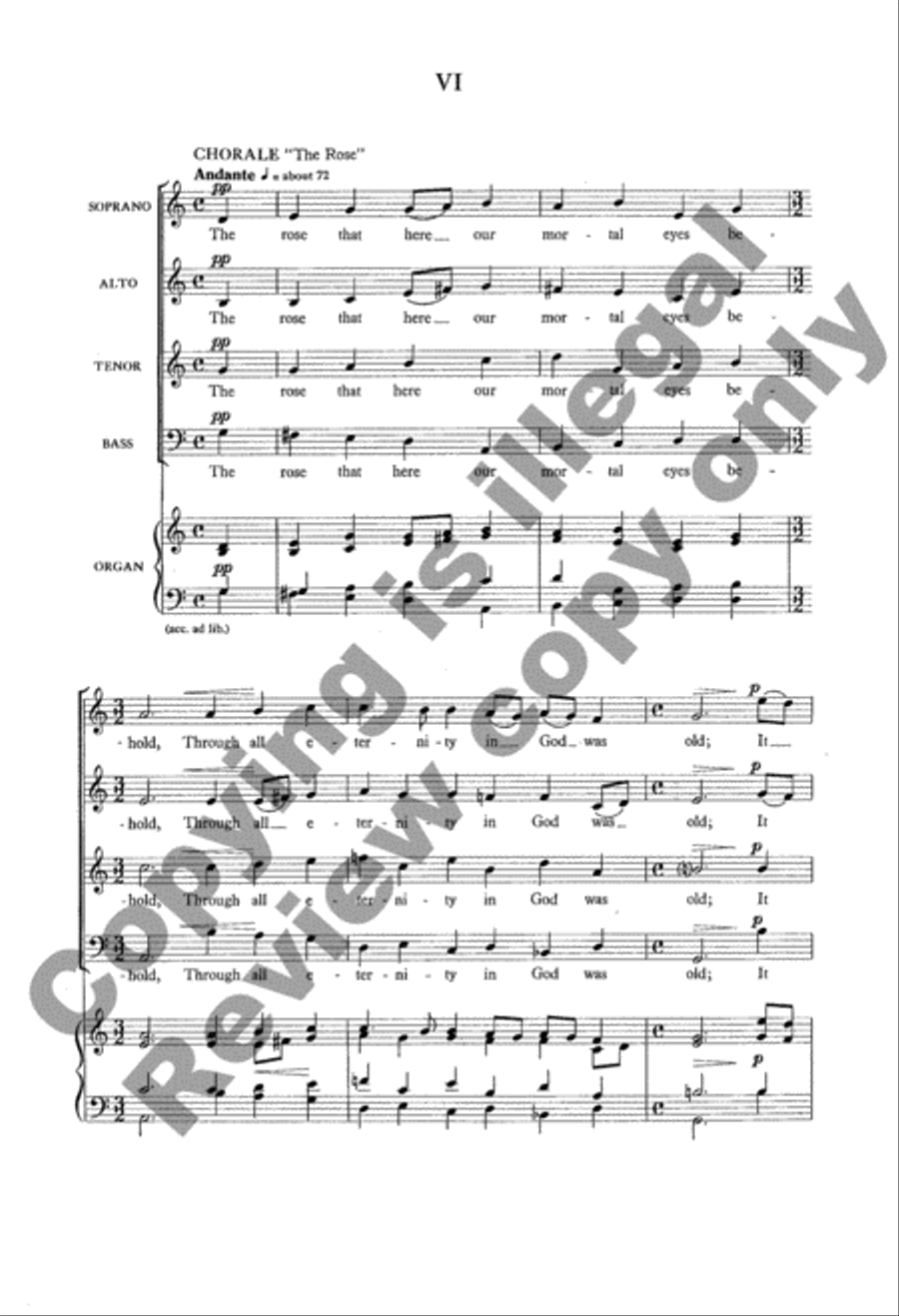 Rejoice, Emmanuel Shall Come 4-Part scores gallery preview page 10