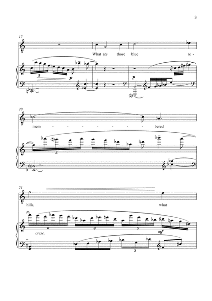 Shining Plain (for tenor and piano)