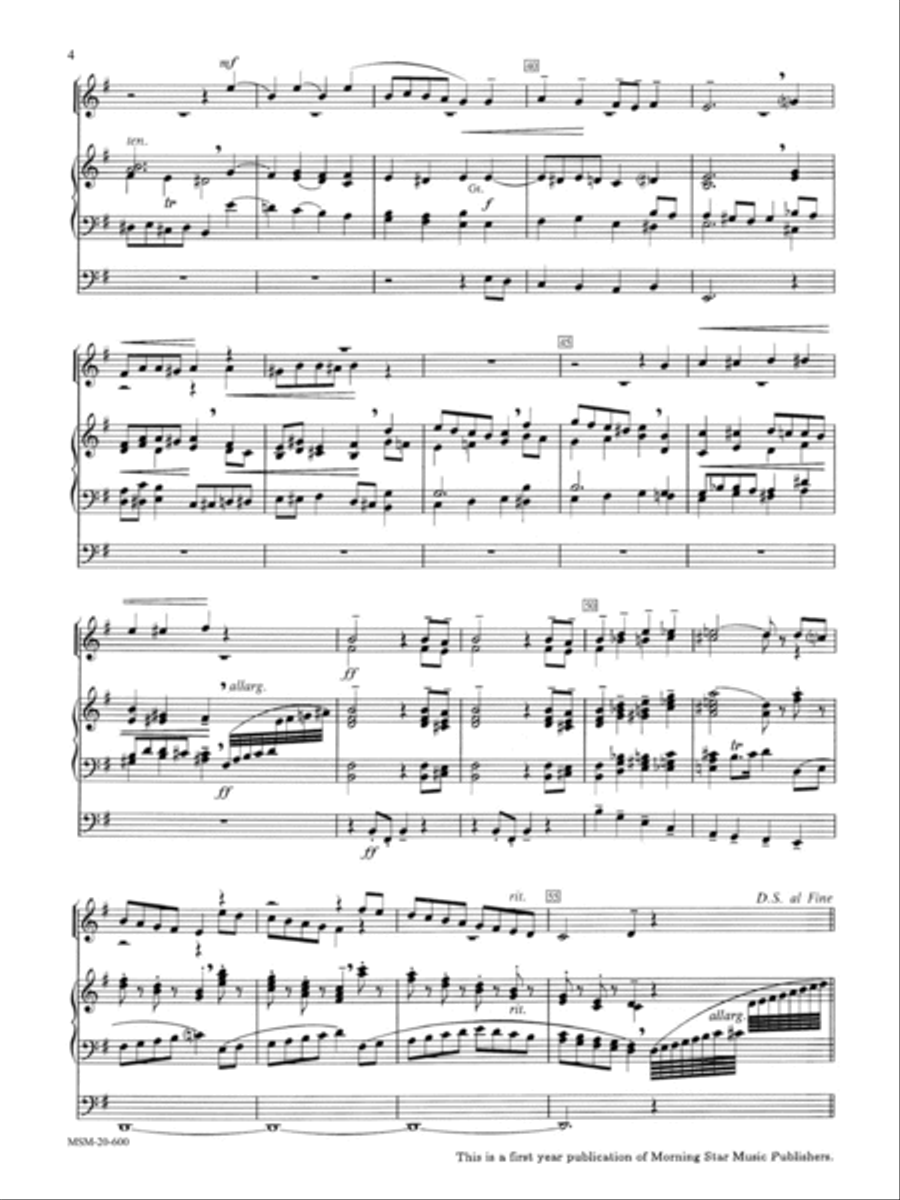 Now Thank We All Our God Now Thank We All Our God Trumpet Duet scores gallery preview page 4