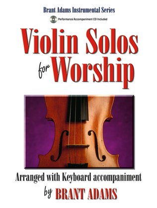 Book cover for Violin Solos for Worship