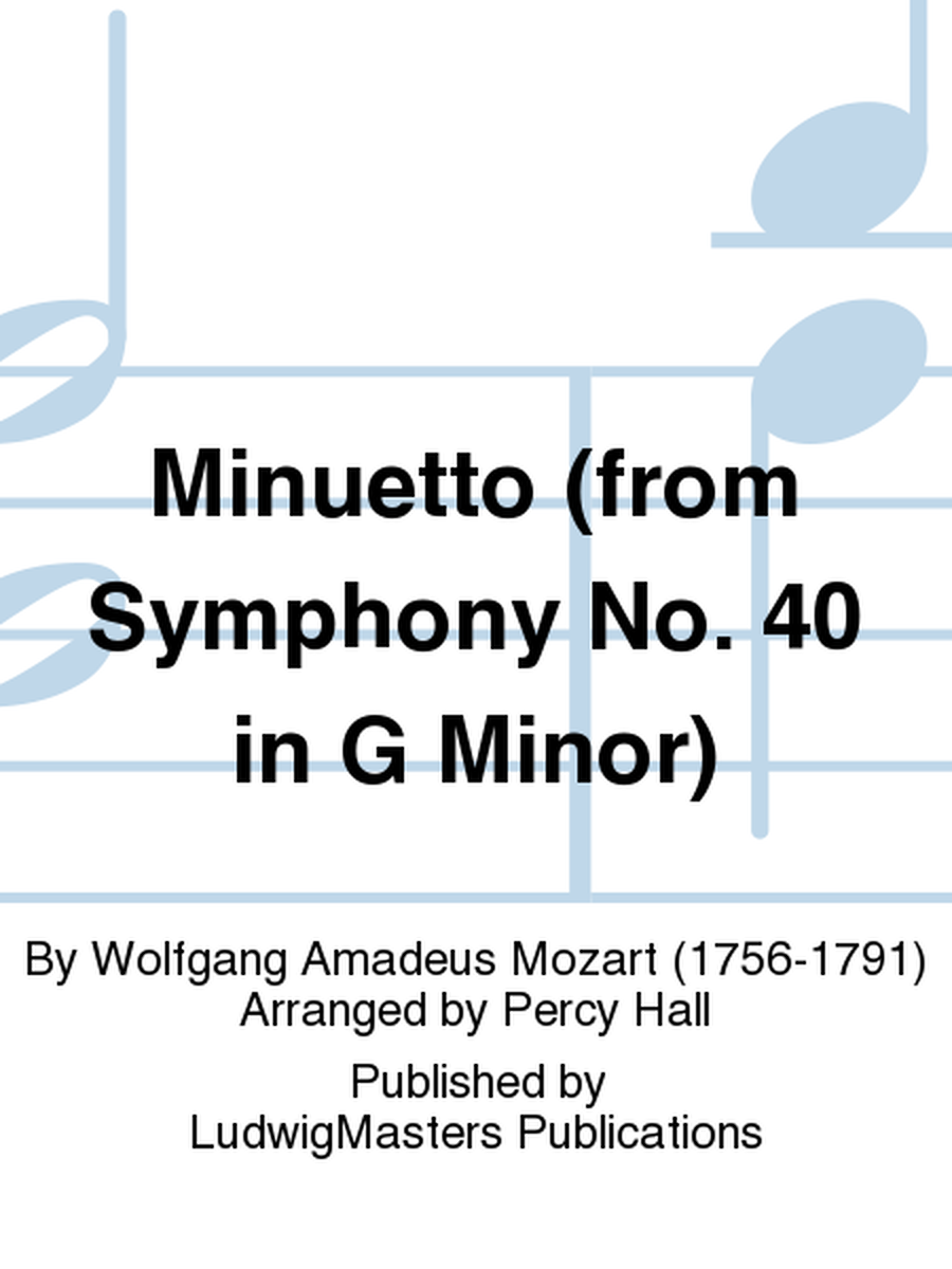 Minuetto (from Symphony No. 40 in G Minor)
