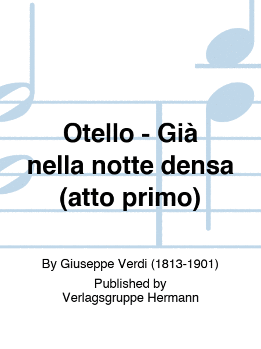 Otello - Già nella notte densa (atto primo) Orchestra scores gallery preview page 1