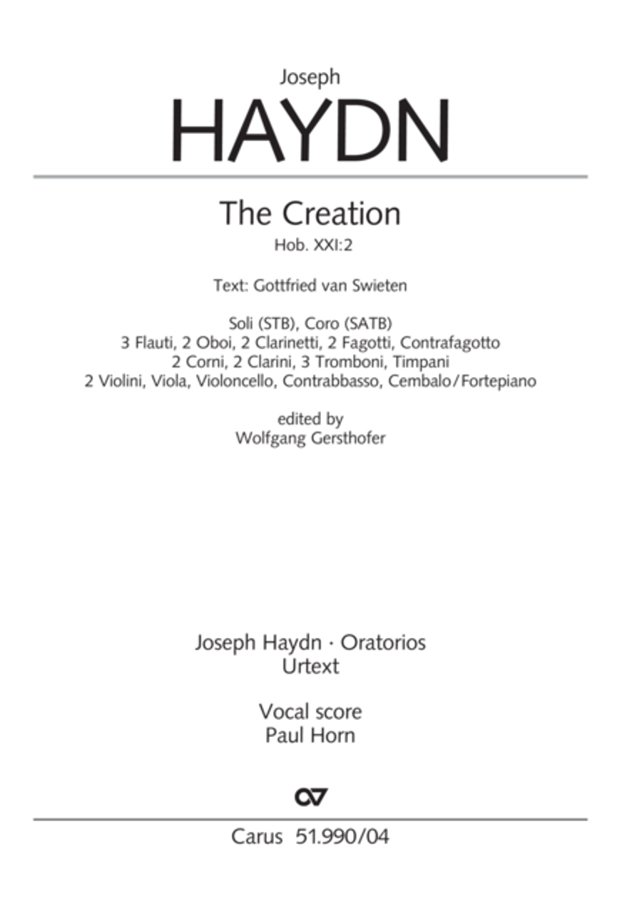 The Creation 4-Part scores gallery preview page 2