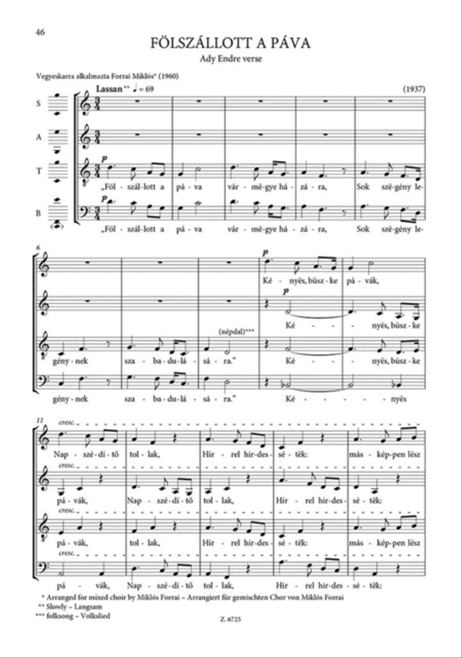 Choral Works For Mixed Voices Choir scores gallery preview page 3