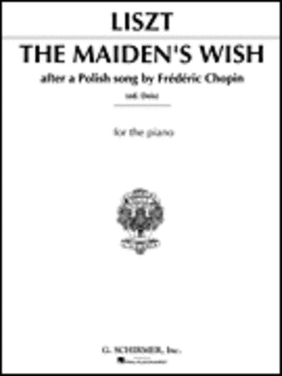 Maiden's Wish Piano Solo scores gallery preview page 1