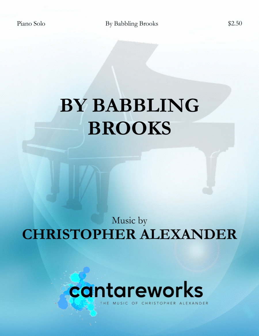 By Babbling Brooks Piano Solo scores gallery preview page 1