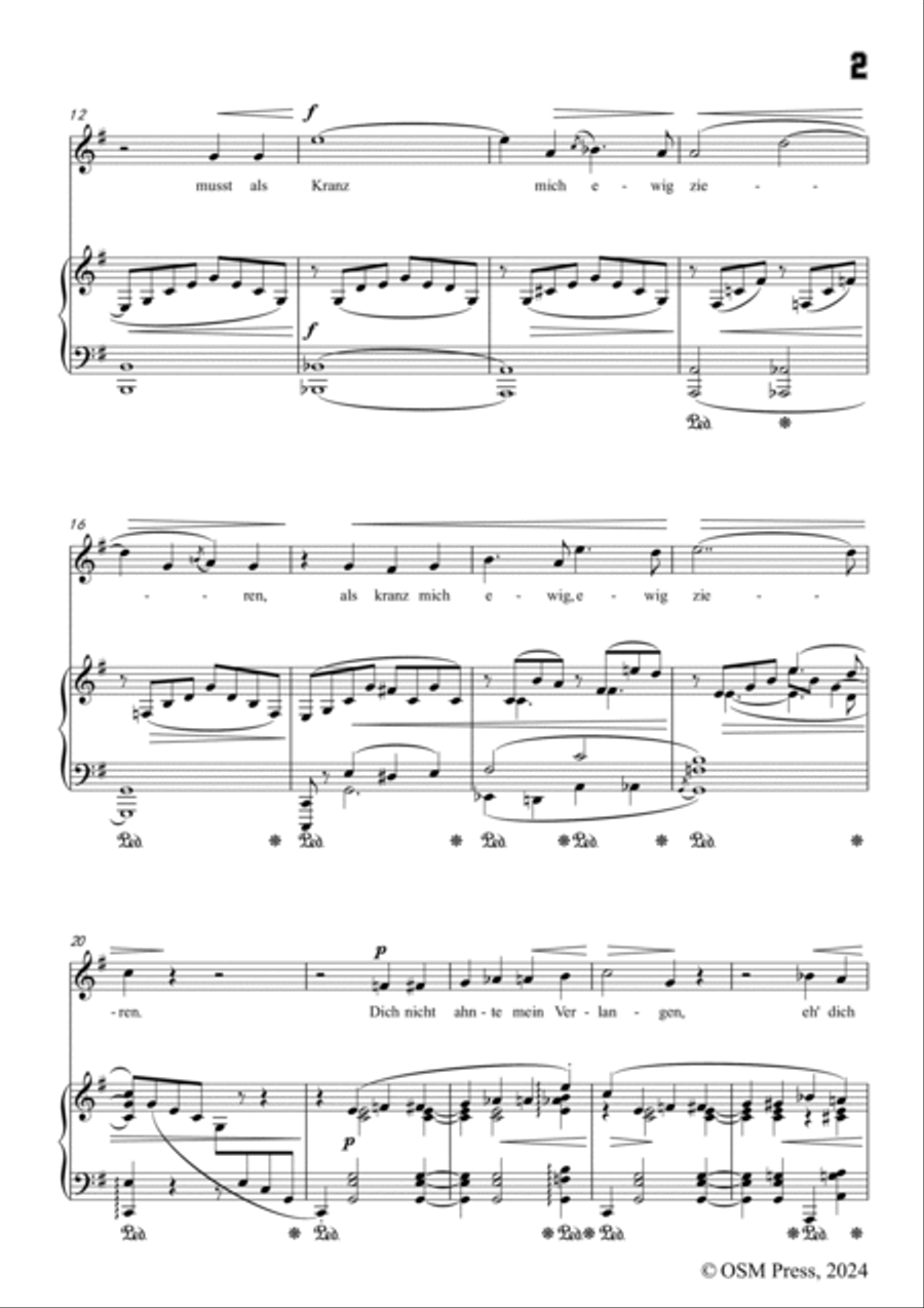 A. Jensen-Da ich dich einmal gefunden,in G Major,Op.13 No.1 Voice scores gallery preview page 3