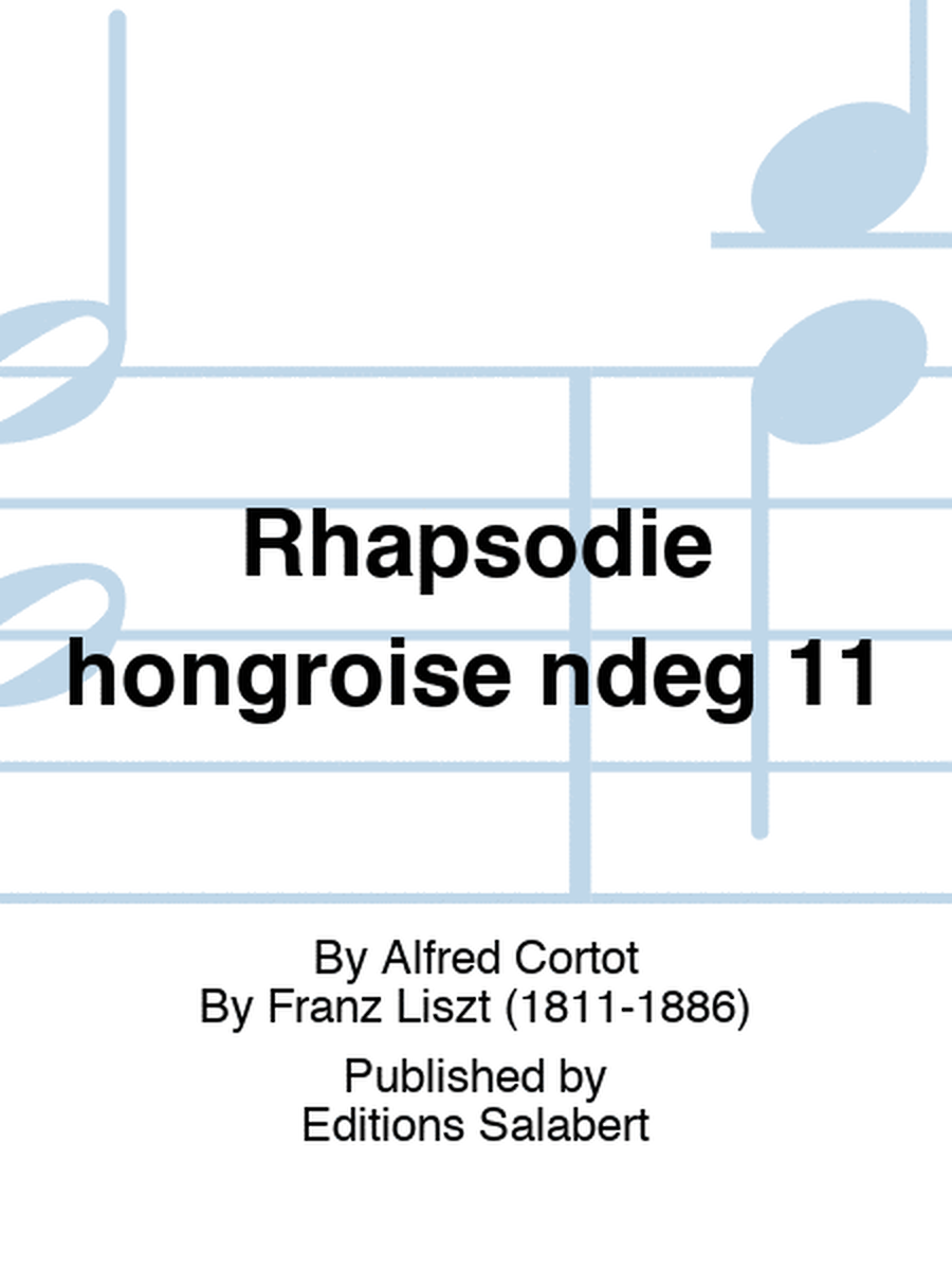 Rhapsodie hongroise ndeg 11