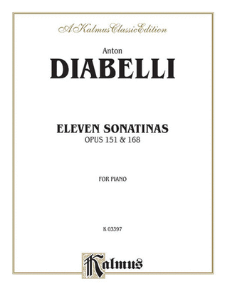 Book cover for Eleven Sonatinas